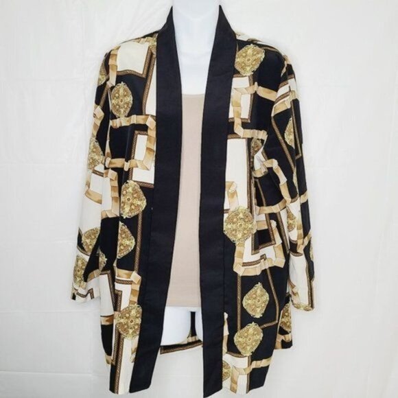 Functionals Gold Motif Lightweight Cardigan - Picture 2 of 7